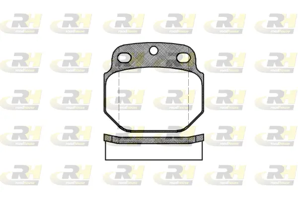 Brake Pad Set, disc brake (2422.00)