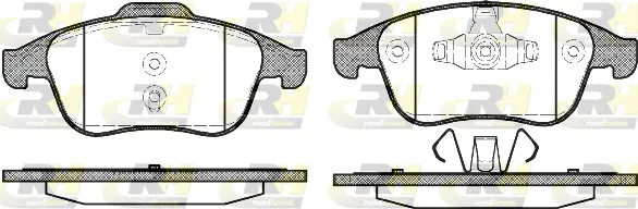 Brake Pad Set, disc brake (21389.00)