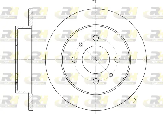 Brake Disc (6765.00)