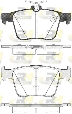 Brake Pad Set, disc brake (21516.10)