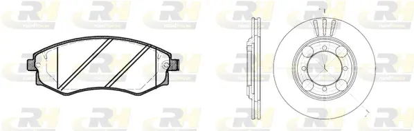 Brake Kit, disc brake (8318.01)