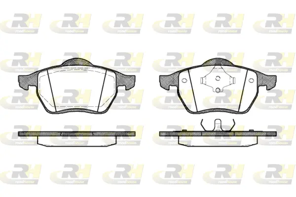 Brake Pad Set, disc brake (2390.00)