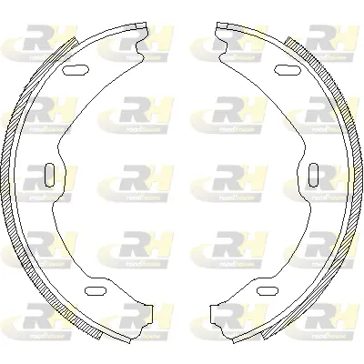 Brake Shoe, parking brake (4706.01)