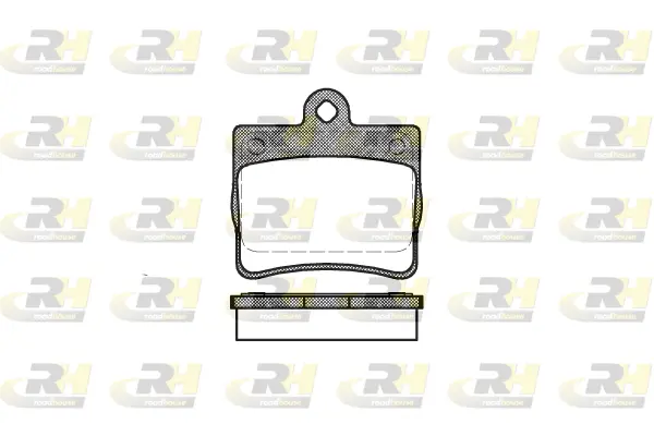 Brake Pad Set, disc brake (2630.00)
