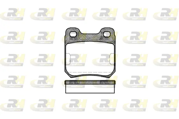Brake Pad Set, disc brake (2239.10)