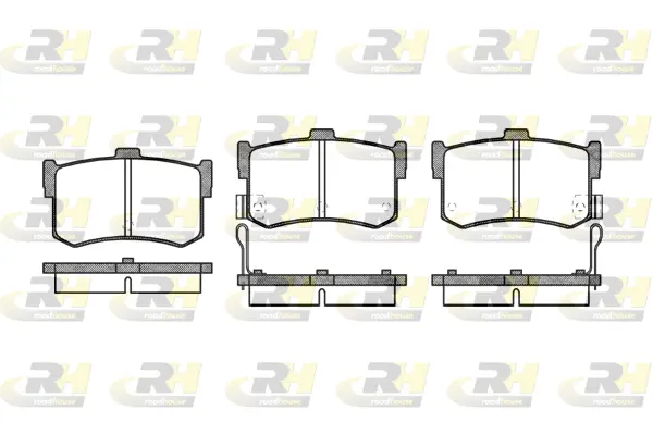 Brake Pad Set, disc brake (2242.02)