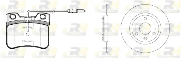 Brake Kit, disc brake (8247.02)