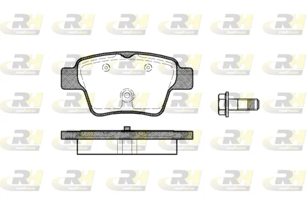 Brake Pad Set, disc brake (21138.00)