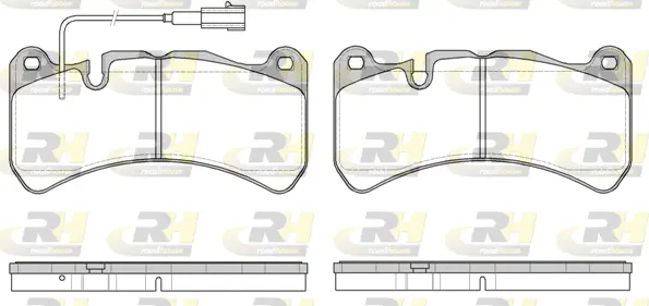 Brake Pad Set, disc brake (21192.11)