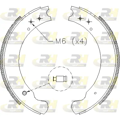 Brake Shoe (4284.00)