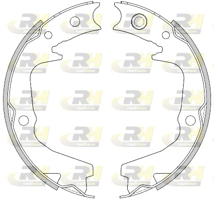 Brake Shoe, parking brake (4519.00)