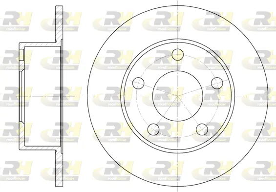 Brake Disc (6121.00)