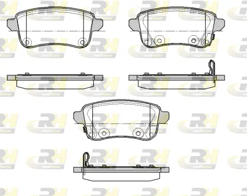 Brake Pad Set, disc brake (21387.02)