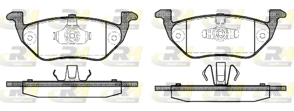 Brake Pad Set, disc brake (21125.00)