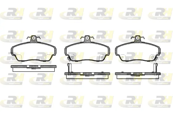 Brake Pad Set, disc brake (2490.02)
