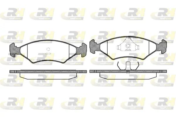 Brake Pad Set, disc brake (2119.20)
