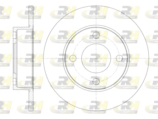 Brake Disc (6917.00)
