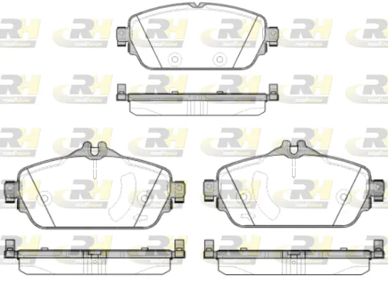 Brake Pad Set, disc brake (21592.08)