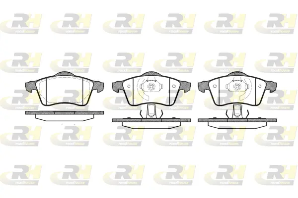 Brake Pad Set, disc brake (2618.00)