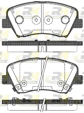 Brake Pad Set, disc brake (21412.32)