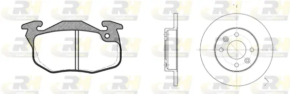 Brake Kit, disc brake (8192.01)