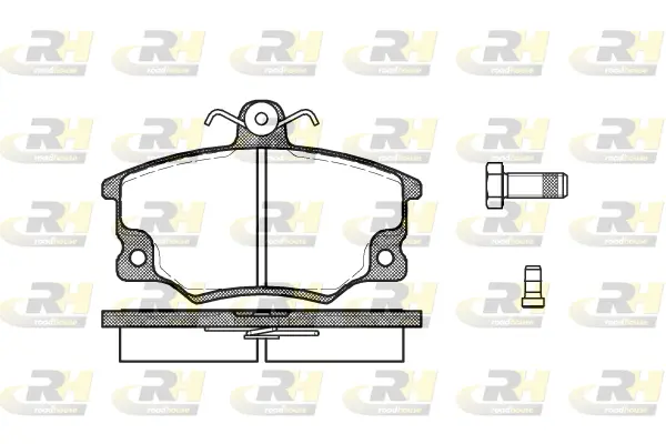 Brake Pad Set, disc brake (2146.14)