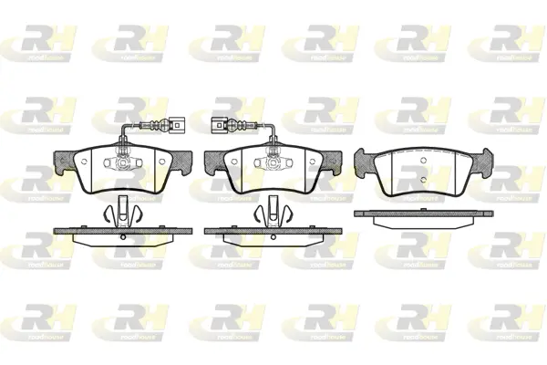 Brake Pad Set, disc brake (21187.02)