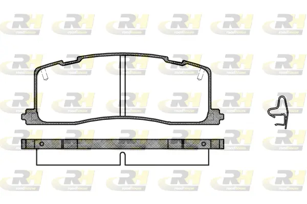 Brake Pad Set, disc brake (2367.00)