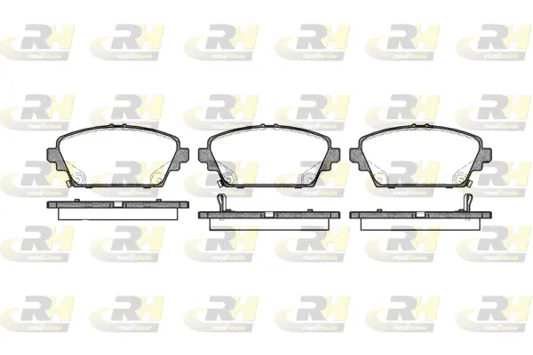 Brake Pad Set, disc brake (2694.02)