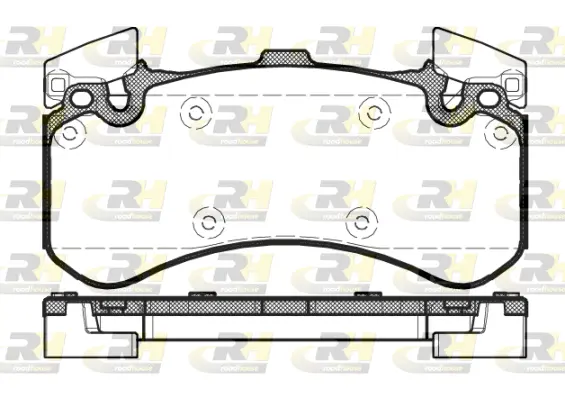 Brake Pad Set, disc brake (21463.00)