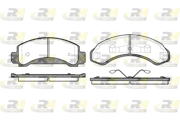 Brake Pad Set, disc brake (2572.00)