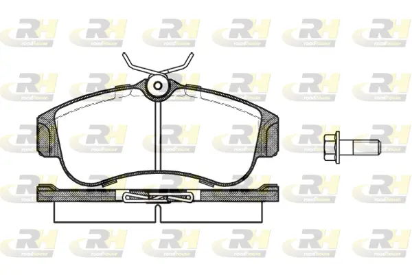 Brake Pad Set, disc brake (2320.00)