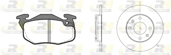 Brake Kit, disc brake (8192.06)