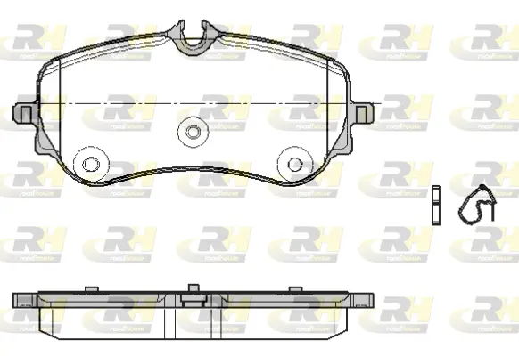 Brake Pad Set, disc brake (21848.00)