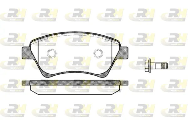 Brake Pad Set, disc brake (2976.00)