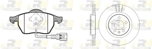 Brake Kit, disc brake (8390.06)