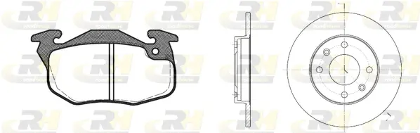 Brake Kit, disc brake (8192.03)