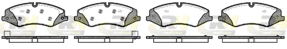 Brake Pad Set, disc brake (21409.10)