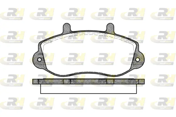 Brake Pad Set, disc brake (2677.00)