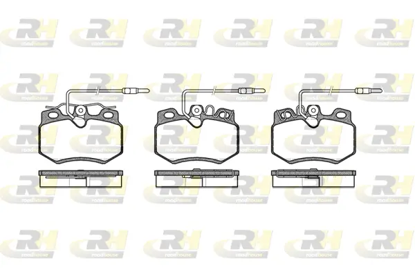 Brake Pad Set, disc brake (2170.24)