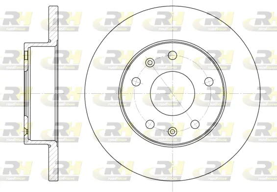 Brake Disc (6721.00)