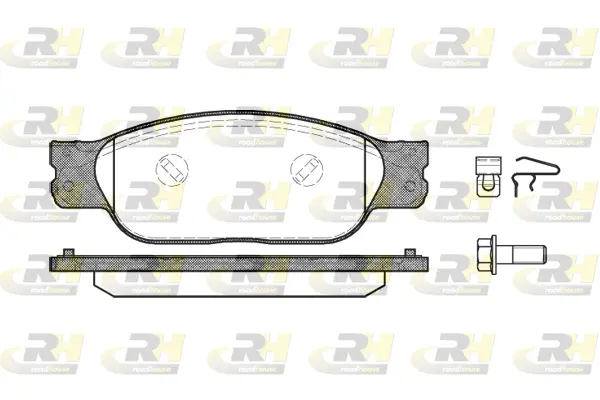Brake Pad Set, disc brake (2731.10)