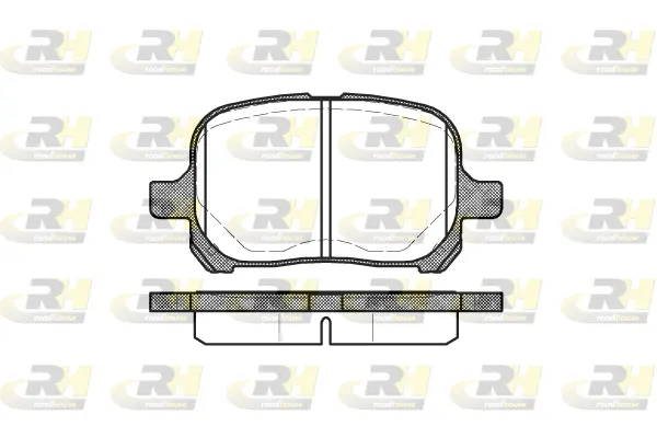 Brake Pad Set, disc brake (2621.00)
