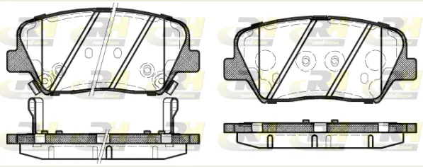 Brake Pad Set, disc brake (21412.12)