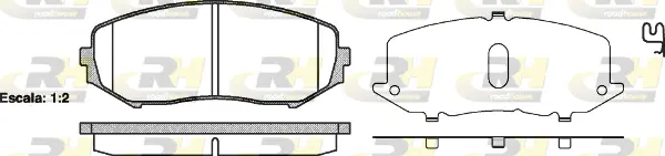 Brake Pad Set, disc brake (21225.02)