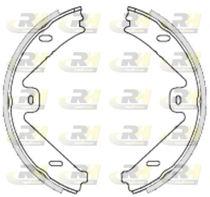 Brake Shoe, parking brake (4754.00)