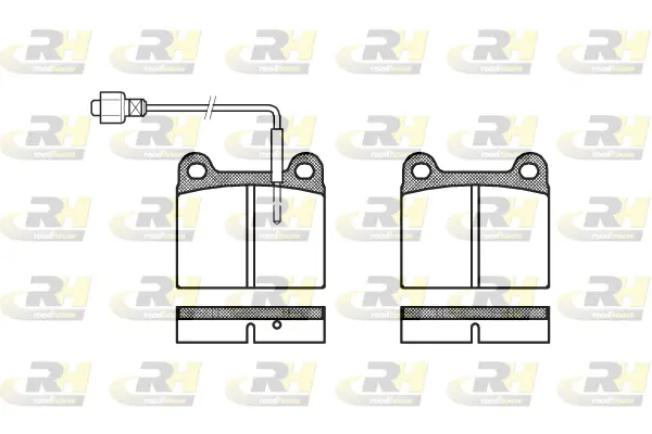 Brake Pad Set, disc brake (2006.02)