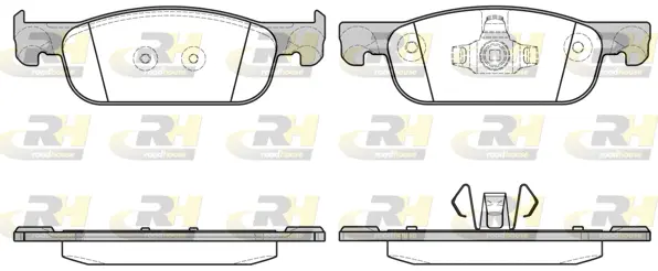 Brake Pad Set, disc brake (21718.00)