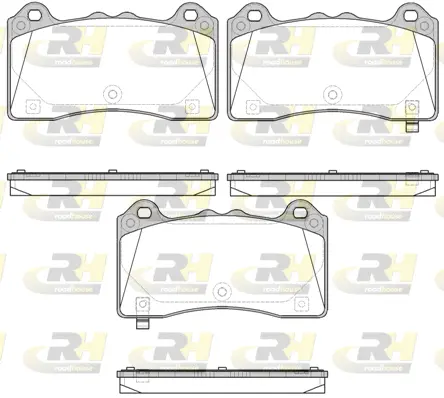 Brake Pad Set, disc brake (21736.02)