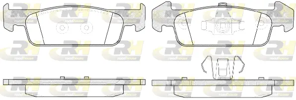 Brake Pad Set, disc brake (21540.10)